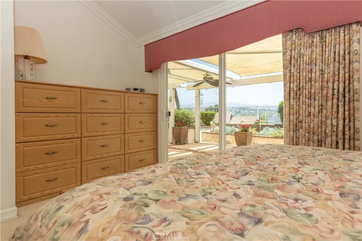 Terrific built in dresser in the primary bedroom.