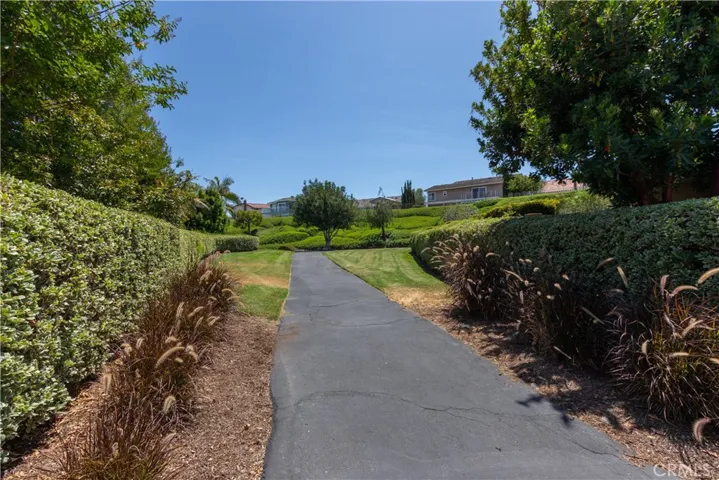 Neighborhood trail leads to a gorgeous park.
