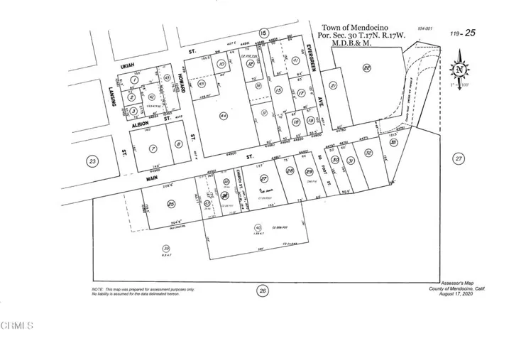 Parcel map #25