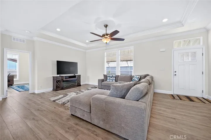 living room TV area