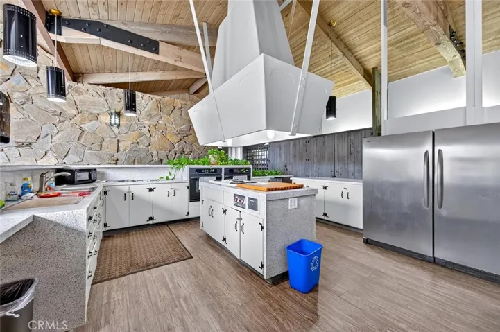 community kitchen area