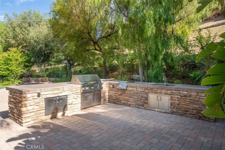 BAR-B-Q AREA WITH SINK & STORAGE