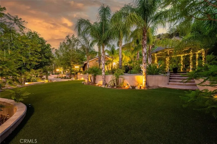 ENTRANCE TO GAZEBO FROM FRONT YARD TURF AREA
