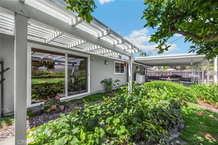 Slider to backyard