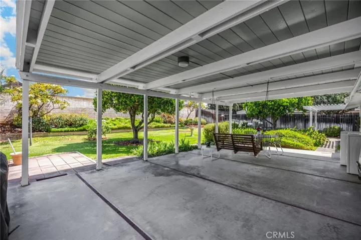 spacious rear patio.
