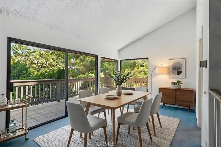 Dining Room, virtually staged