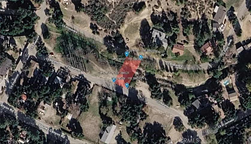 0 Vac Calle Naranjo Primavera, Green Valley, California 91350