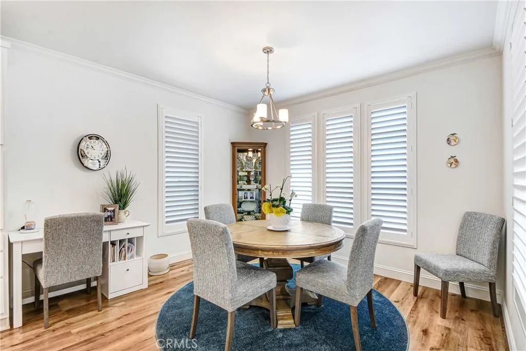 Dining area and Desk