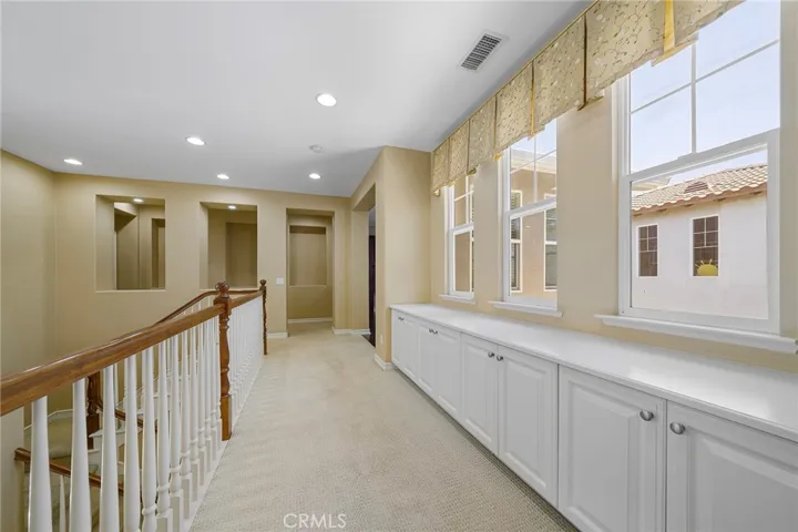 upstairs hallway