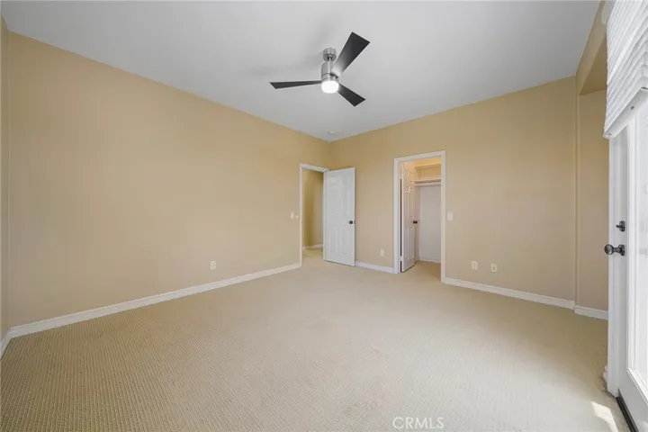 upstairs bedroom w/balcony
