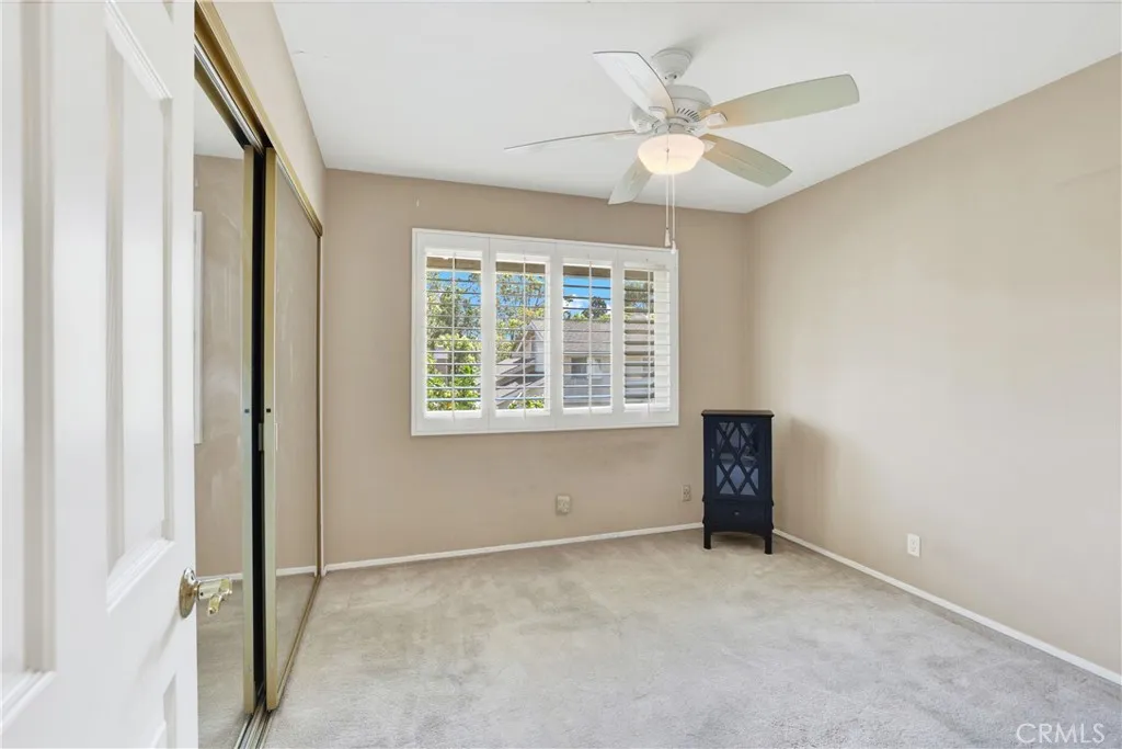 3rd bedroom - use to be built in office