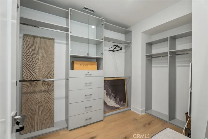 Large walk in closet