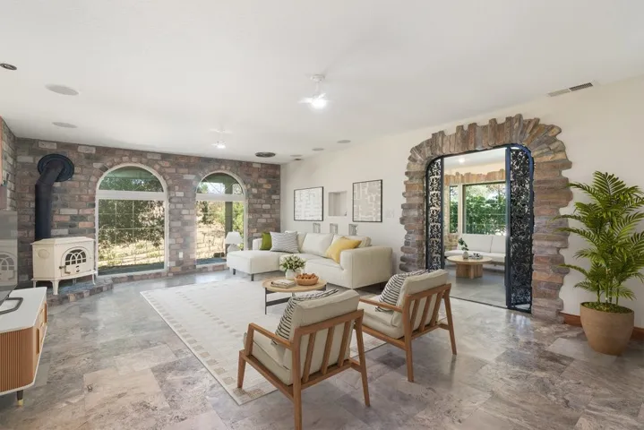 Virtually Staged - living room