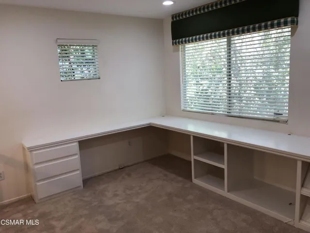 Loft built-in desk