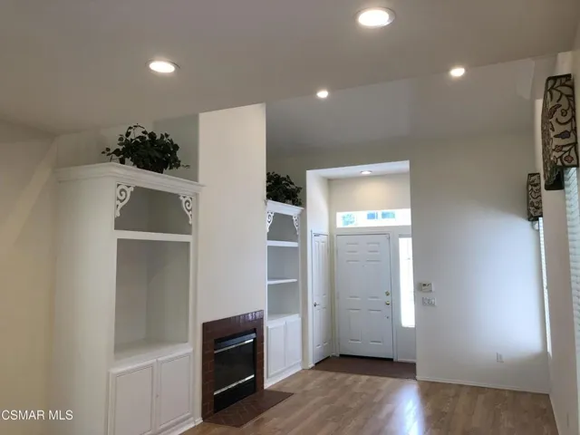 Front door from inside