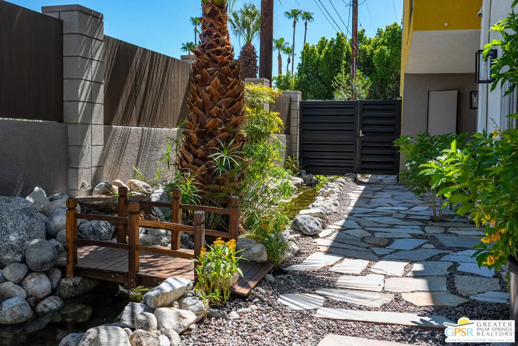 Private Rear Patio - Unit 104