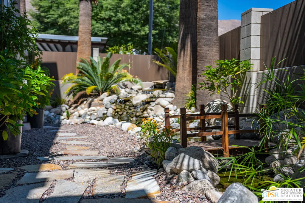 Private Rear Patio - Unit 104