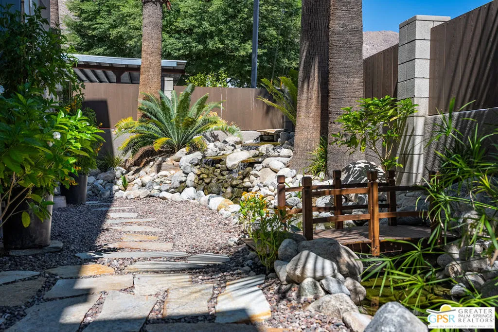 Private Rear Patio - Unit 104