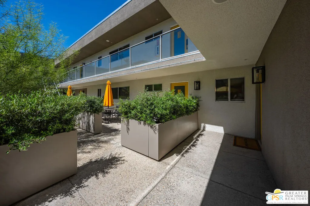Private Front Patio - Unit 104