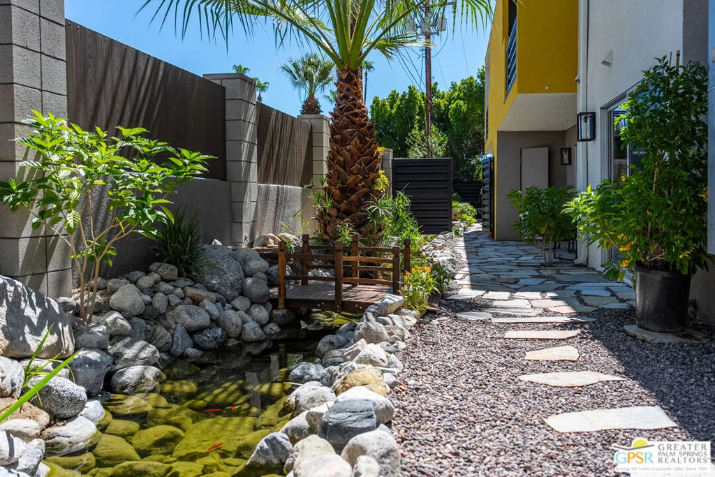 Private Rear Patio - Unit 104