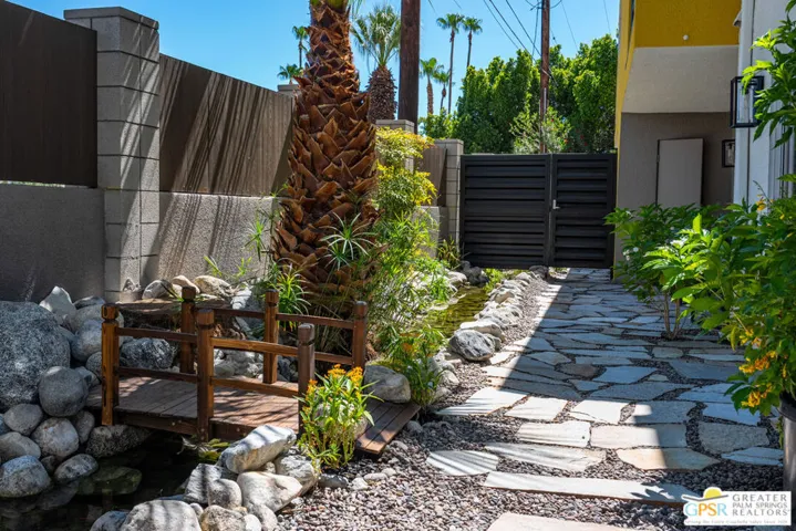 Private Rear Patio - Unit 104