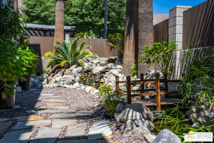 Private Rear Patio - Unit 104