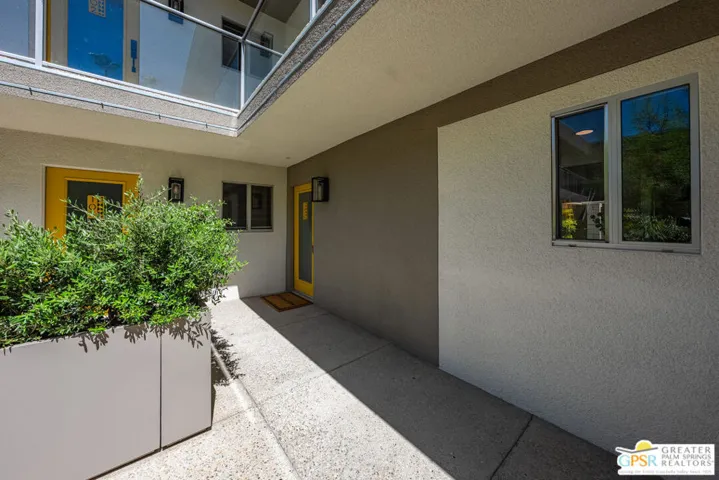 Private Front Patio - Unit 104