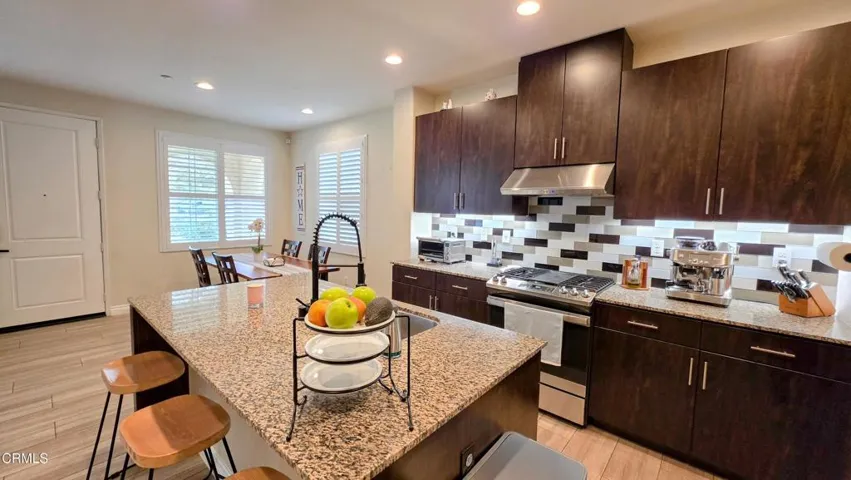 Kitchen to dining
