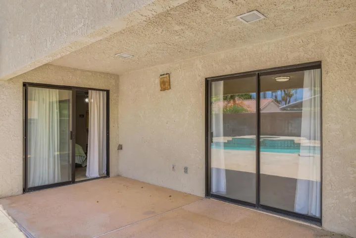 Spacious Covered Back Patio