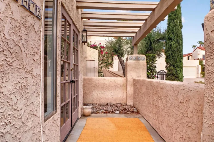 Front courtyard