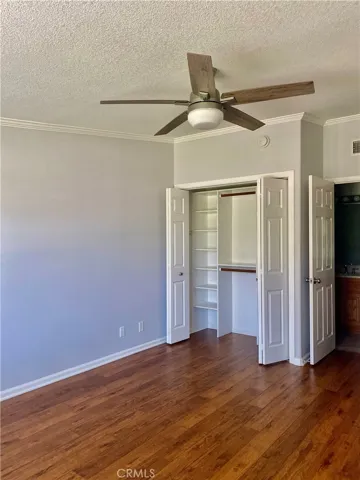 CEILING FAN IN THE MAIN BEDROOM