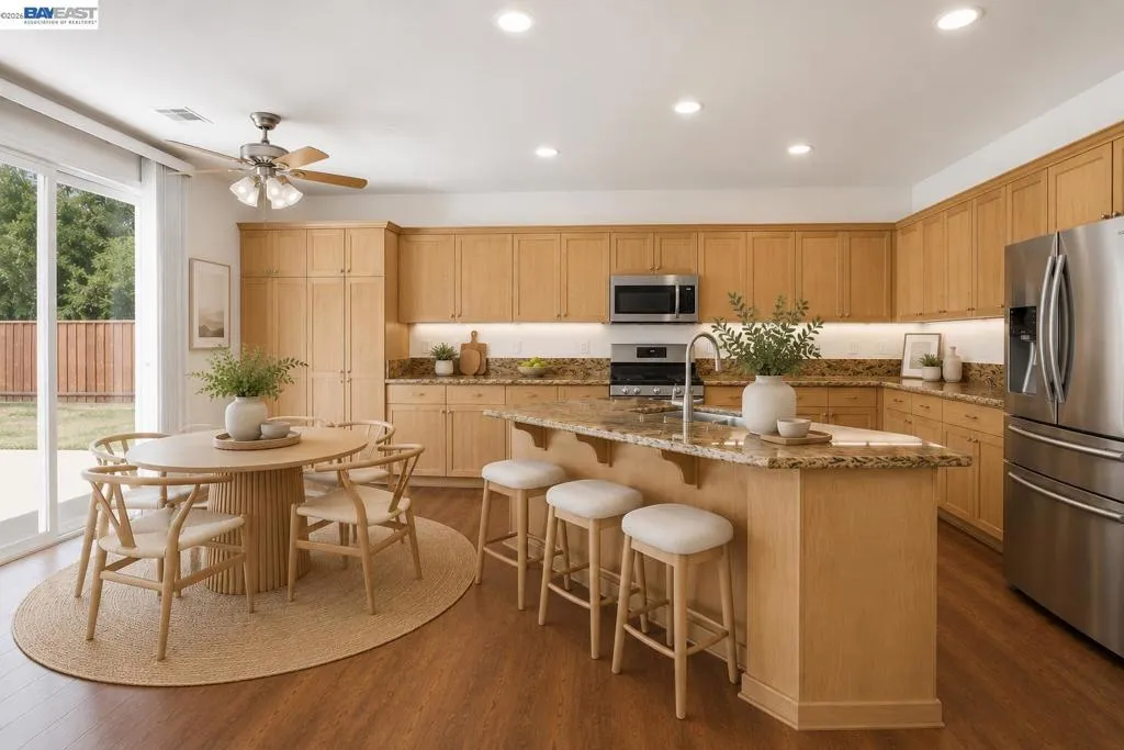 kitchen nook area