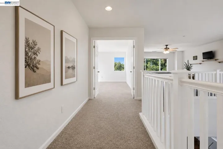 upstairs hallway