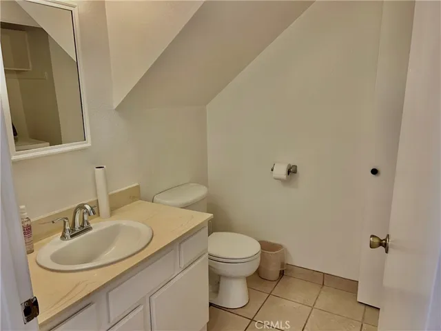 Main level powder room