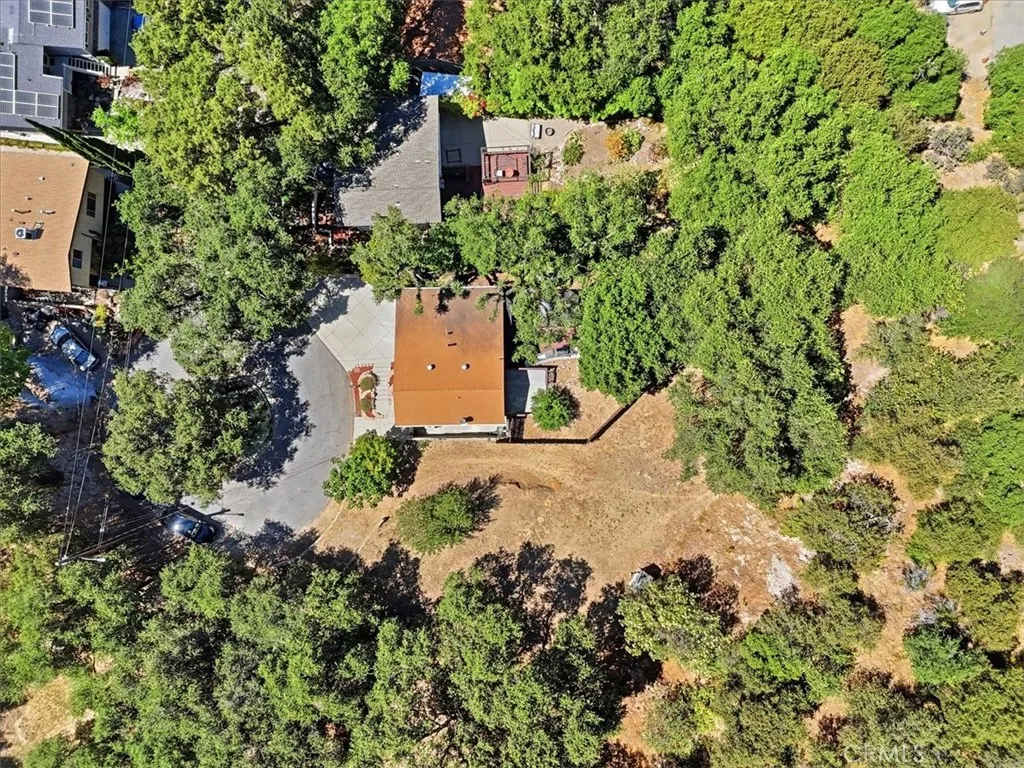 aerial view of property