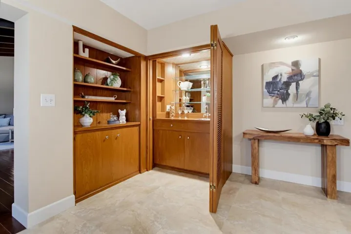 Vanishing Wet Bar