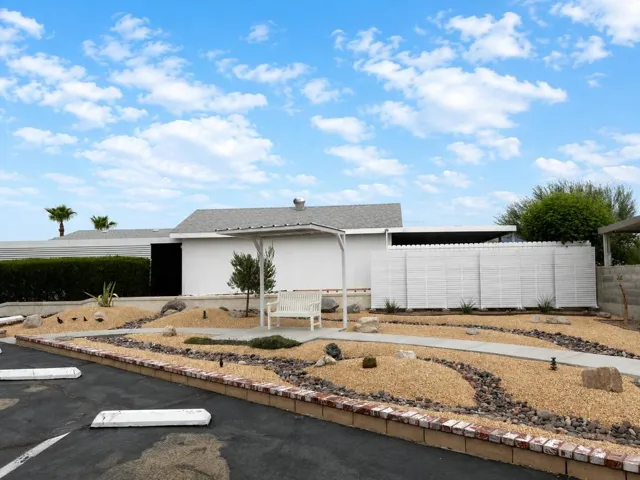Empty lot behind home
