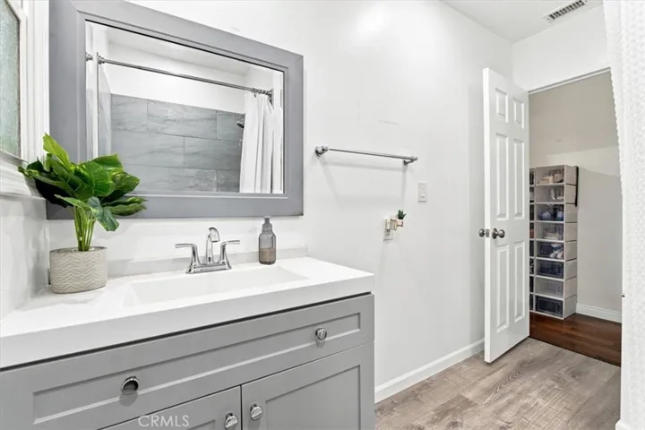 Secondary bathroom