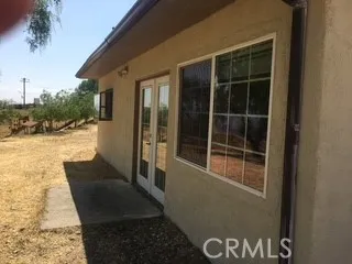 side view of front access door