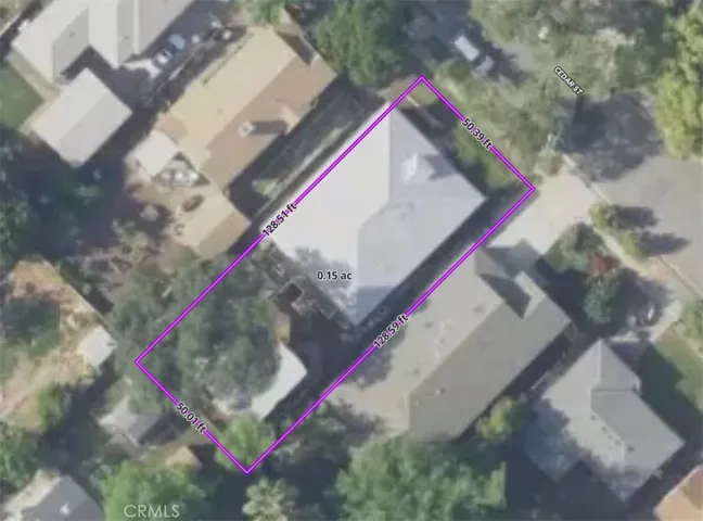 Approximate lot lines and measurements