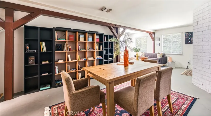 Studio in the lower level
