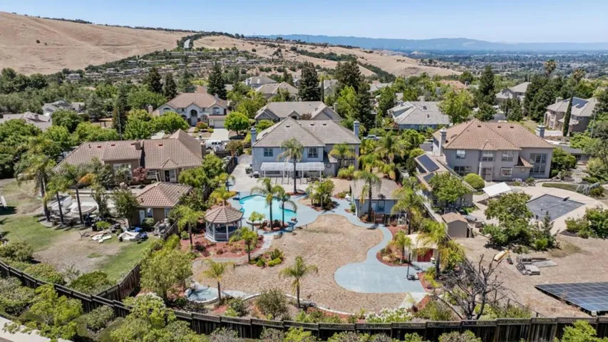 Aerial View at the Backyard