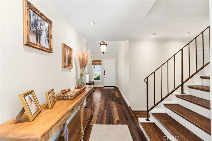 Looking towards front door