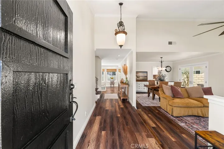 Entry- check out the beautiful flooring and fresh paint throughout the home