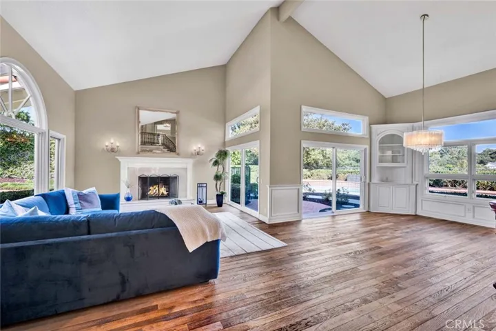Photo has been digitally enhanced (fireplace)