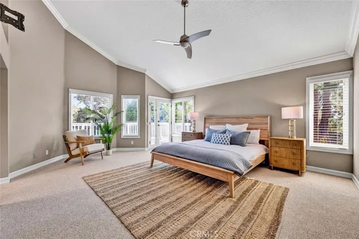 Luxurious Primary Suite with private viewing deck