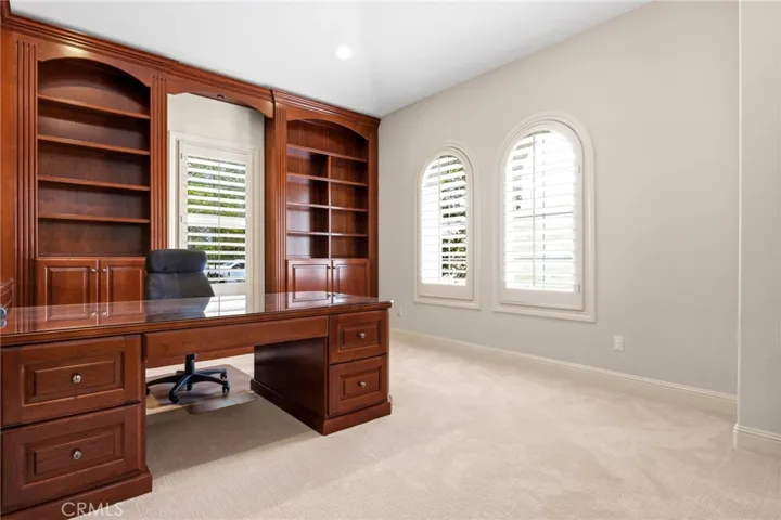 Executive Office with Build-Ins