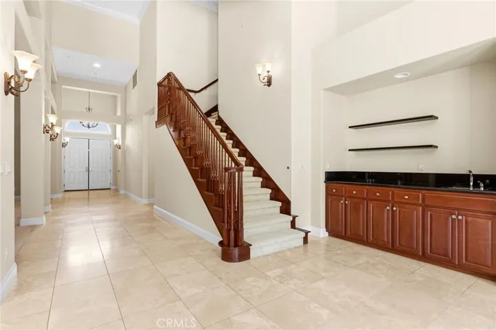 Two-Story  Entry with Staircase