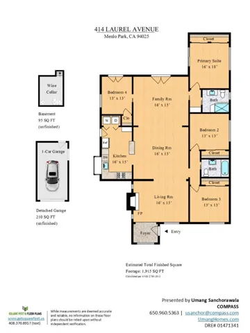 414 Laurel Avenue, Menlo Park, California 94025