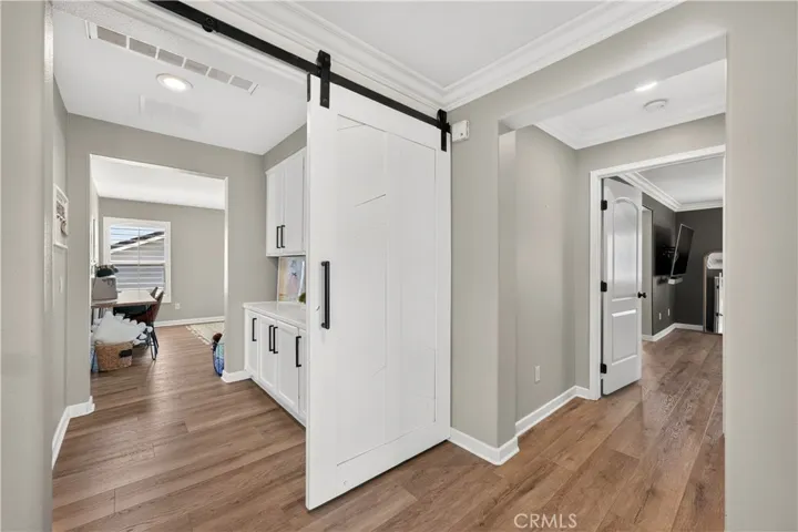 entrance to children's playroom/loft